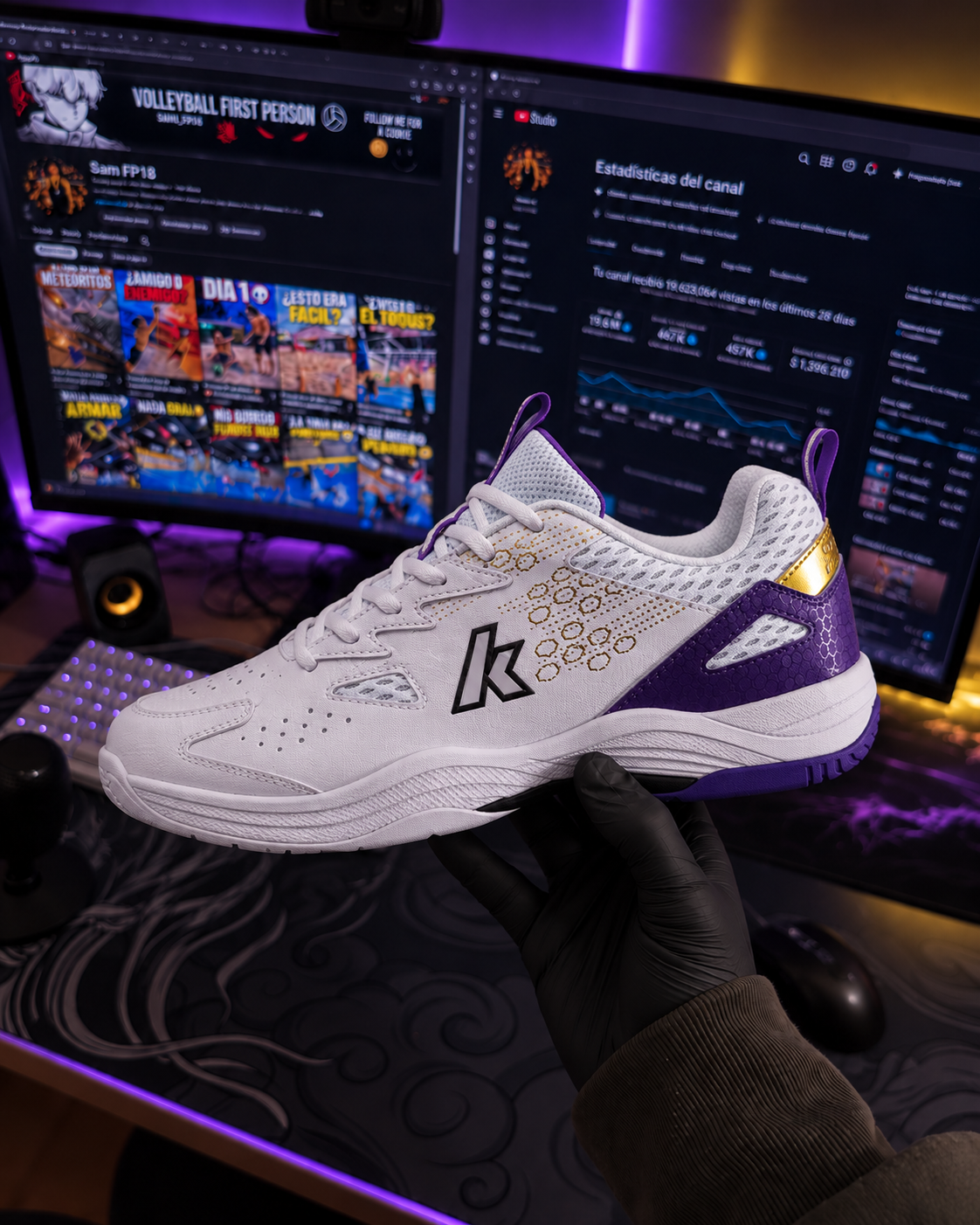 Kawasaki Attack Court – Zapatillas Indoor