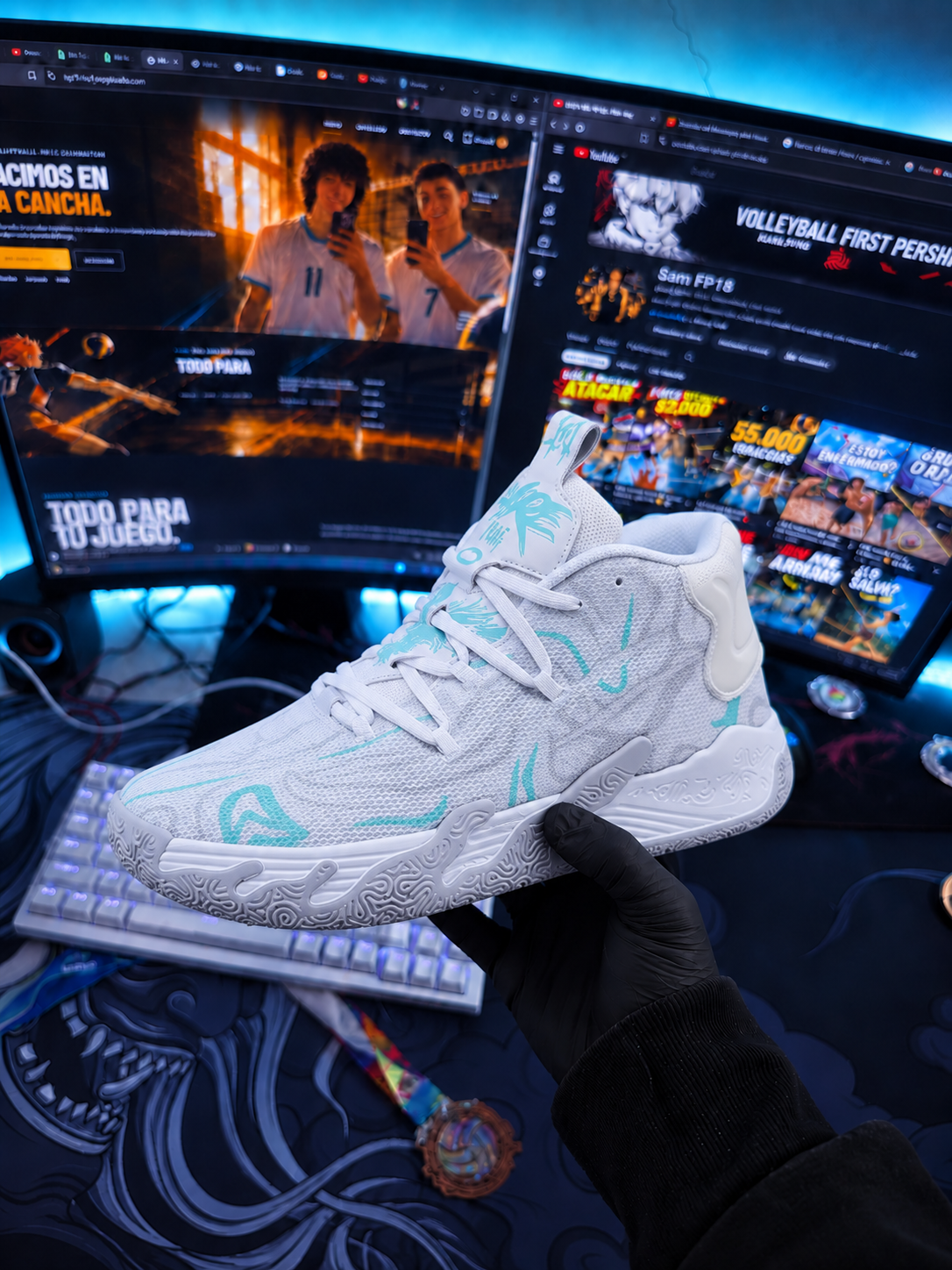 M3 Court – Zapatillas de Voleibol