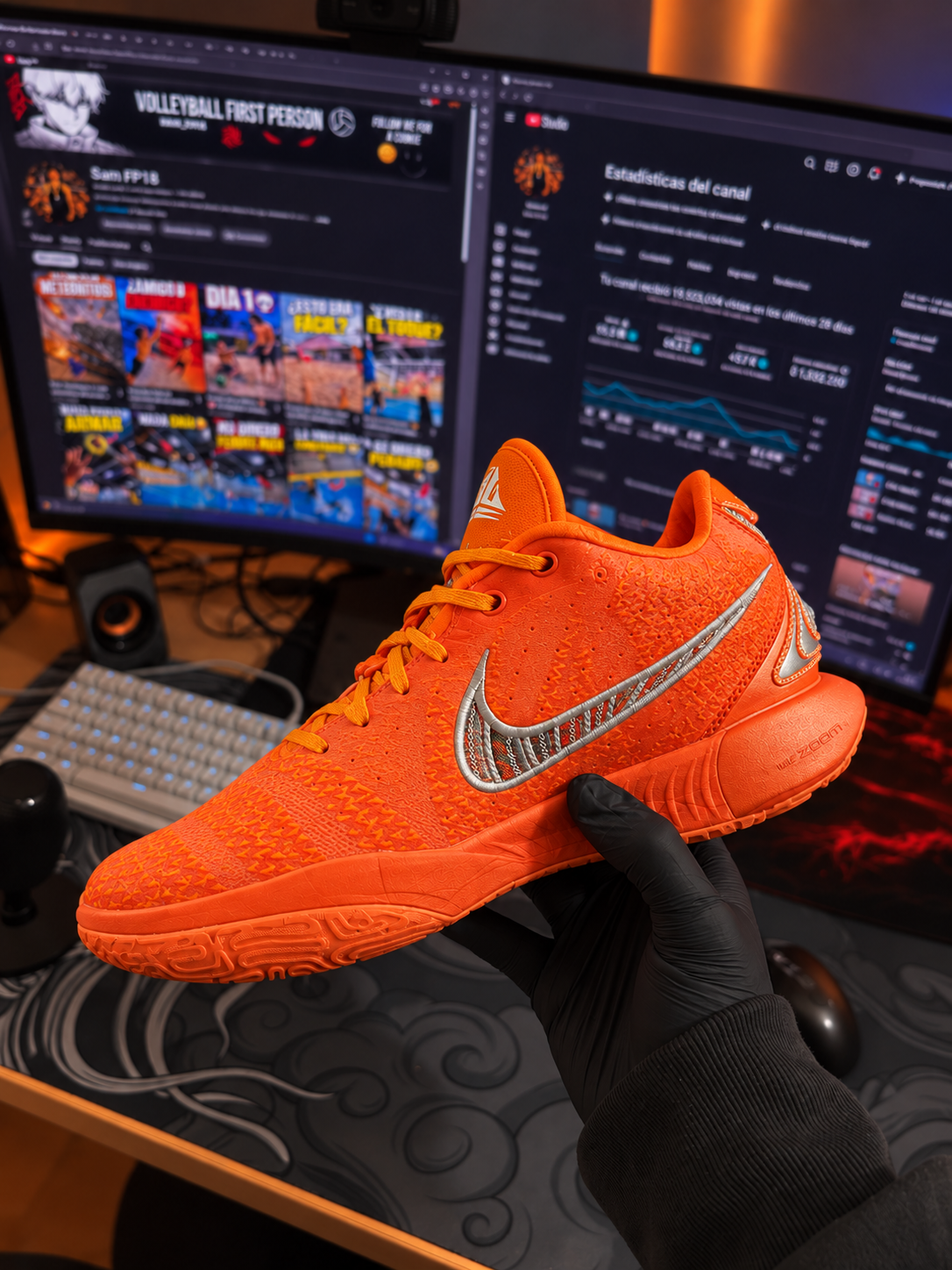 Court X9 – Zapatillas de Voleibol Indoor